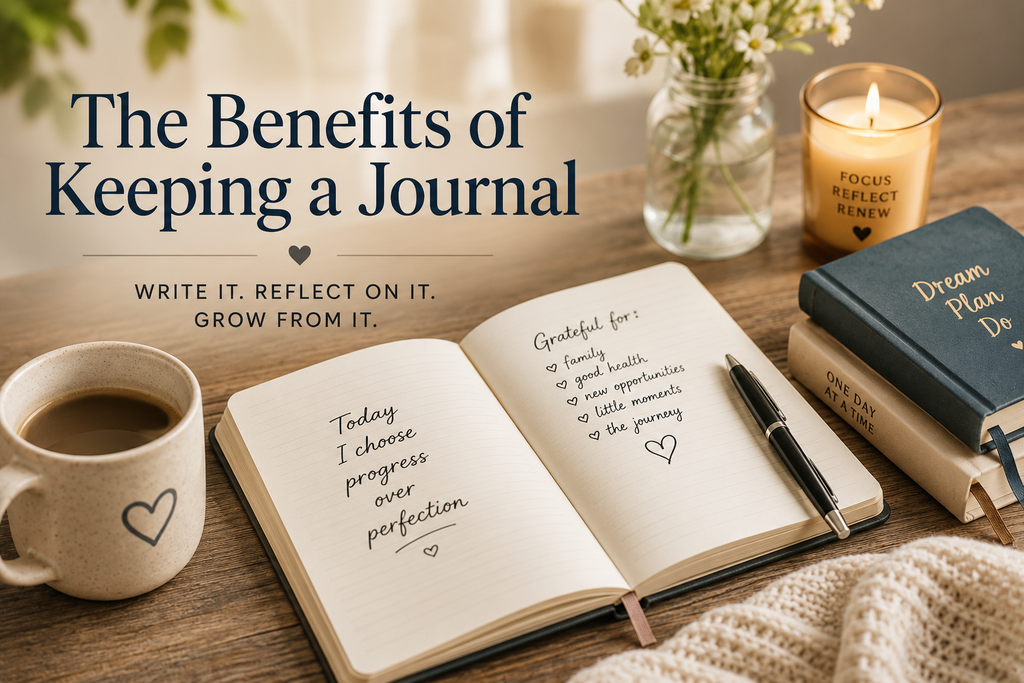 The Benefits of Keeping a Journal: Why Writing Can Improve Your Life Every Day