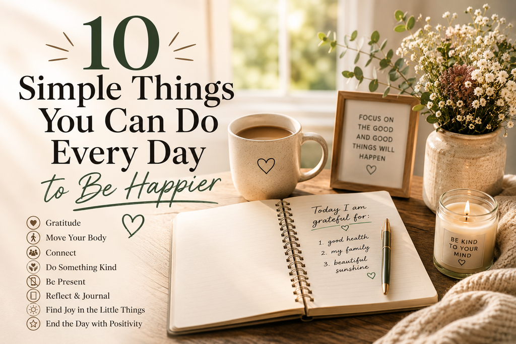 10 Simple Things You Can Do Every Day to Be Happier