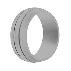 8.5mm Wide Dual Slot Silicone Ring for Unisex