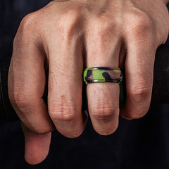 Silicone Step Ring for Outdoor Sports and Fashion