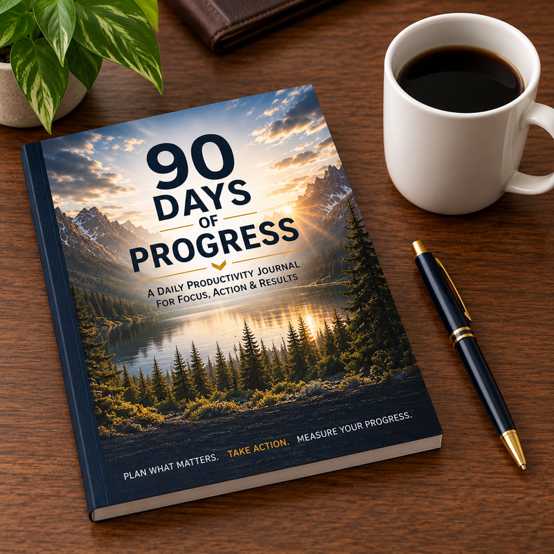 90 Days of Progress Journal