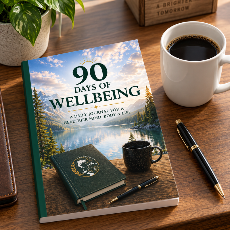 90 Days of Wellbeing Journal