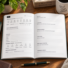 90 Days of Wellbeing Journal