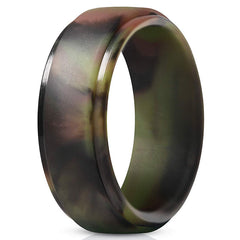 Silicone Step Ring for Outdoor Sports and Fashion