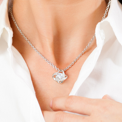 Forever Grateful - Love Knot Necklace