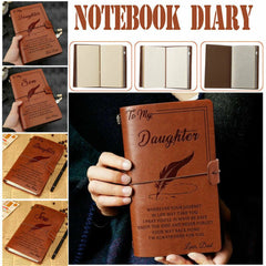 Fashion Portable Leather Diary Journal for Kids Gift