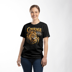 Courage Through Faith T-shirt