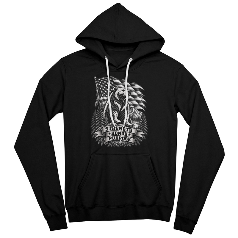 Kleigar Hoodie - Strength Honor Purpose